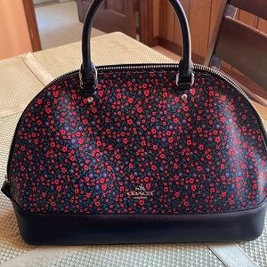 Floral coach bag